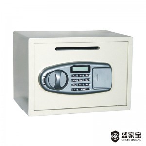 SHENGJIABAO Front Loading Safe Deposit Locker With LCD Display and Outside Battery Compartment D-GY Series