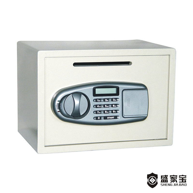 2019 China New Design Deposit Lock Box - SHENGJIABAO Front Loading Safe Deposit Locker With LCD Display and Outside Battery Compartment D-GY Series – Wansheng