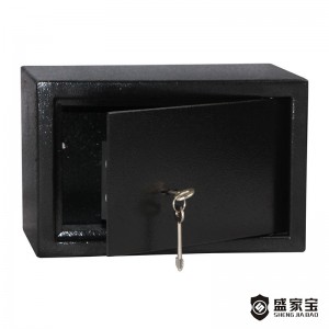 SHENGJIABAO Mechanical System Key Lock Safe Box For Home and Office SJB-20K