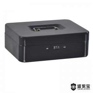 SHENGJIABAO Popular Small Money Locker Stash Box With Combination Lock 10″ SJB-250CBM