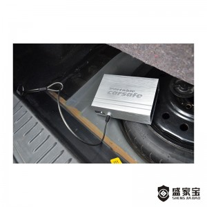 SHENGJIABAO Hot Selling Diversion Aluminium Vehicle Safe Box For Pistol,Camera and Valuables SJB-CS19AL