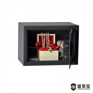 SHENGJIABAO Motorized System Home and Office Smart LCD Mini Security Safe Password Safe SJB-M180DF