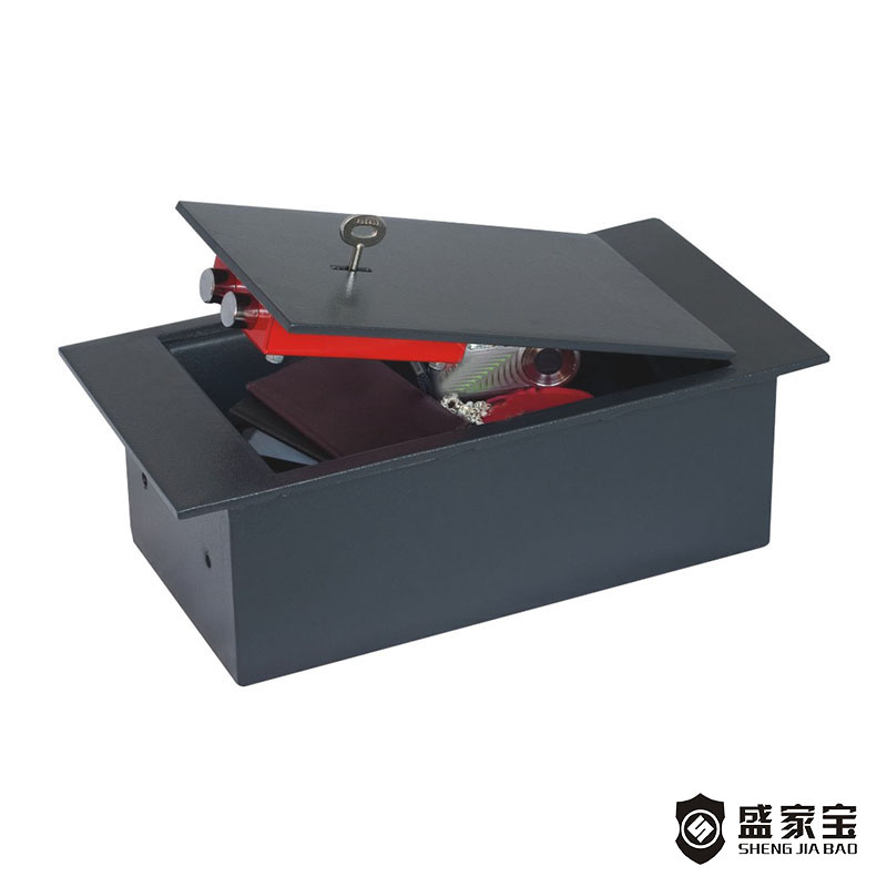 Fast delivery Rohs Floor Safe Box Rohs – SHENGJIABAO Key Lock Anti-Theft Top Open Hidden Floor Safe Box For Home and Office SJB-F21K – Wansheng