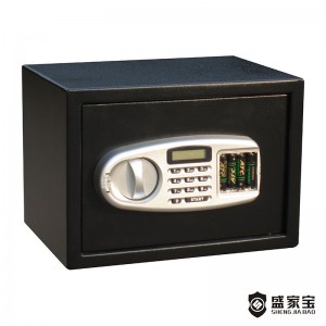 SHENGJIABAO Top Seller Desk Safe LCD Screen Readable Digital Safe Storage Box GY Series