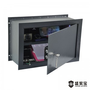 SHENGJIABAO Multi Color Laser Cutting Caja Fuerte Security Box Invisible Inside Wall SJB-W49K