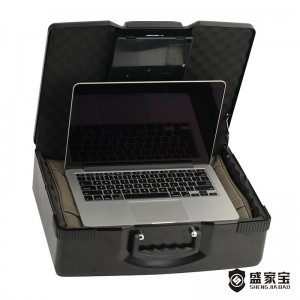 SHENGJIABAO New Design Digital Car Safe With Foam Interior Portable and Suitable for Laptop and Weapon SJB-AD135