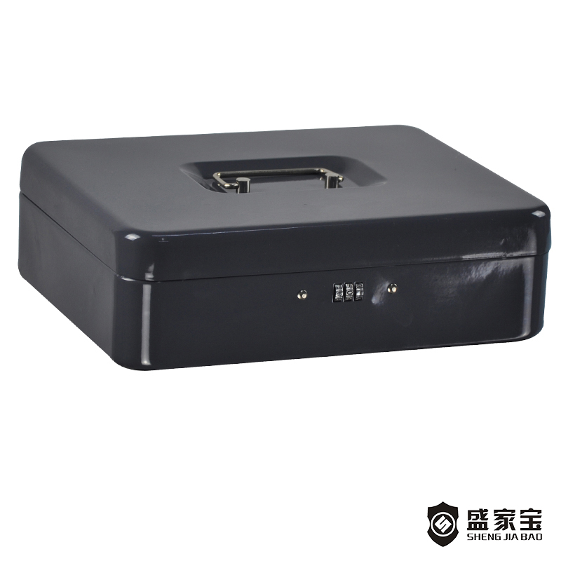 Hot New Products Deposit Money Box - SHENGJIABAO China Manufacturer Metal Shop Cash Storage Money Box With Combination Lock 12″ SJB-300CBM – Wansheng