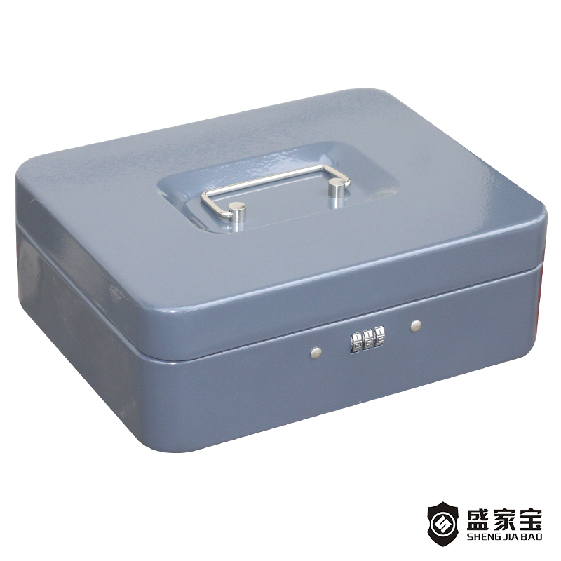 China wholesale Money Box - SHENGJIABAO Popular Small Money Locker Stash Box With Combination Lock 10″ SJB-250CBM – Wansheng
