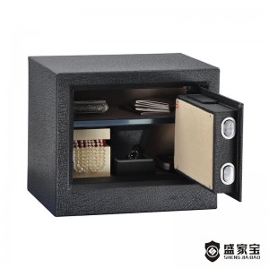 SHENGJIABAO Small Electronic Furniture Safe Box Office Safe With LCD Display SJB-S35BC