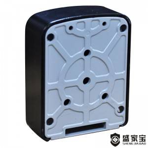 SHENGJIABAO Mini Style 4-Digit Combination Lock Wall Mounted Key Box SJB-Z95KBM
