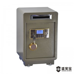 SHENGJIABAO CE Excellent Digital Bank Safe Deposit Box Strong Caja Fuerte For Office SJB-D53BXH