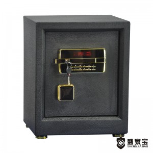 SHENGJIABAO China Electronic Security Safe Cabinet Fully Lined Carpet With Square Handle Office Use SJB-S50BCH