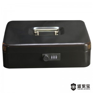 SHENGJIABAO New Model 2 Layer Hade Kulle China Cash Box Da Handle 12 "SJB-300CBM-E