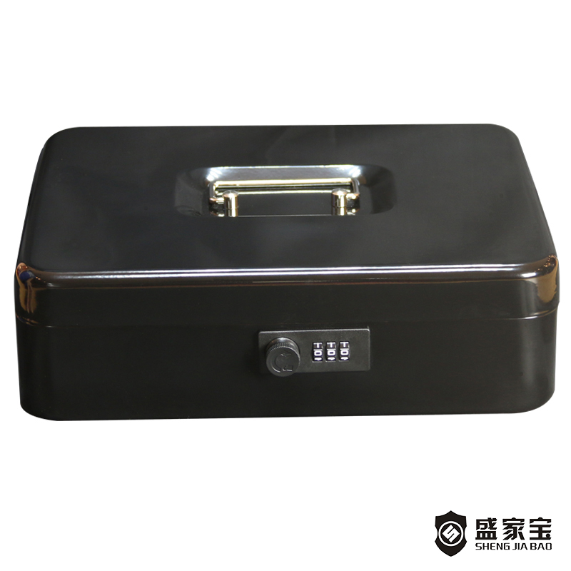High definition Pos Cash Drawer Pos - SHENGJIABAO New Model 2 Layer Combination Lock China Cash Box With Handle 12″ SJB-300CBM-E – Wansheng