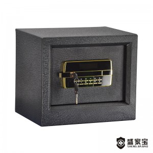 SHENGJIABAO Small Electronic Nábytek Safe Box Office Safe s LCD displejem SJB-S35BC