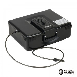 Wholesale Digital Pistol Safe - SHENGJIABAO New Design Digital Car Safe With Foam Interior Portable and Suitable for Laptop and Weapon SJB-AD135 – Wansheng