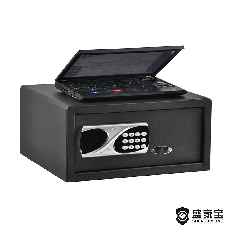 China Cheap price Hotel Safe Deposit Box - SHENGJIABAO Electronic Motorized System LCD Hotel Safe DE Series – Wansheng