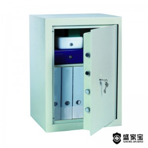 SHENGJIABAO China Made Solid Steel Fireproof Bank Vault For Home and Office SJB-FS86K