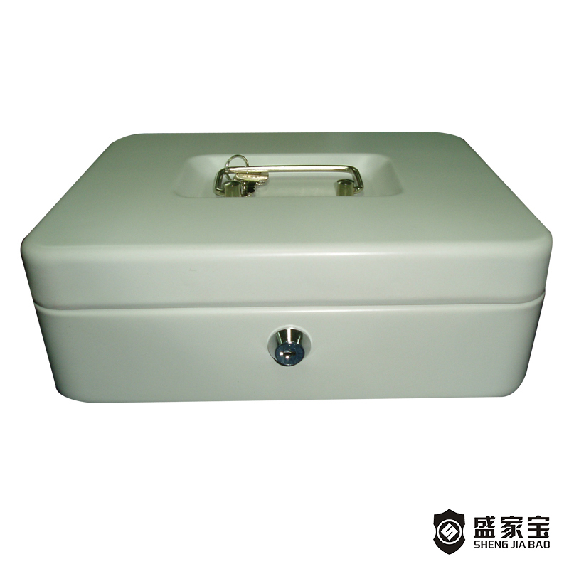 Reasonable price Money Drawer - SHENGJIABAO Euro Tray Key Lock Cash Box Safe 10″ For Sale SJB-250CB-E2 – Wansheng