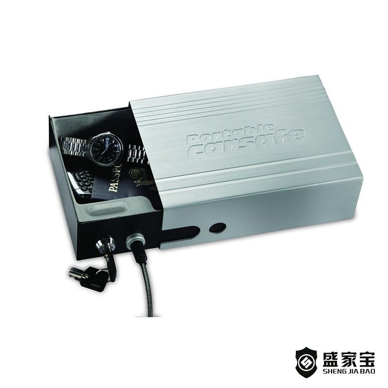 Super Lowest Price Shengjiabao Pistol Safe Box - SHENGJIABAO Hot Selling Diversion Aluminium Vehicle Safe Box For Pistol,Camera and Valuables SJB-CS19AL – Wansheng