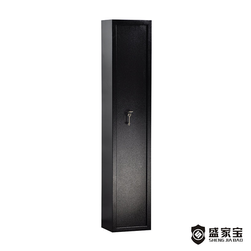 Fast delivery Mechanical Gun Cabinet - SHENGJIABAO Powder Coating Large Key Lock Gun Coffer Rifle Case G-K Series – Wansheng