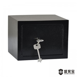 SHENGJIABAO Mechanical System Key Lock Home Stash Box Mini Money Deposit Box SJB-17K