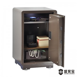 SHENGJIABAO Solid Steel Jewellery Large Storage Safe Cabinet With LCD Screen SJB-S63BXH