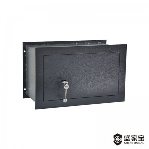SHENGJIABAO Brand Reliable Large Space Security Wall Safe With Mechanical System SJB-W38K
