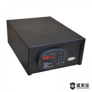 SHENGJIABAO الکترونیکي واتر سیستم LCD هوټل مېزه په خوندي SJB-M180DD