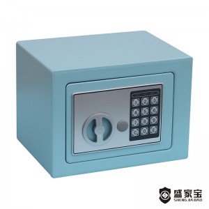 SHENGJIABAO Most Popular Fasaha Kananan Electronic Safe stash Box Domin Home da kuma Office SJB-S17EW