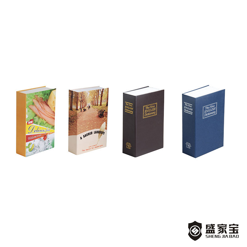 Reasonable price China Book Safe Box - SHENGJIABAO Keylock Real Paper Hollow Hidden Book Safe Money Lockbox For Home and Office SJB-180BS  – Wansheng