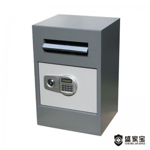 SHENGJIABAO Rotary Hopper Quality Approved Metal Safe Deposit Locker With Slot SJB-D65DP