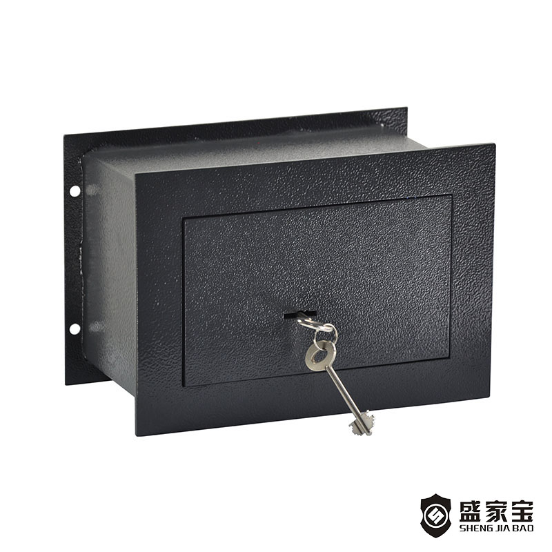 Chinese Professional Wall Mounted Key Safe Box - SHENGJIABAO Dual Protection Hidden Wall Safe With Key Lock SJB-W18K – Wansheng