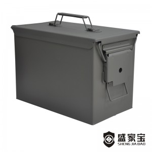Factory wholesale Military Bullet Box - SHENGJIABAO Military Outdoor Weatherproof Ammo Can Bullets Holder Fat 50 Cal SJB-ABF50C – Wansheng