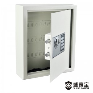 SHENGJIABAO Wall Mounted Electronic Key Cabinet For 48 Keys SJB-KC48EW