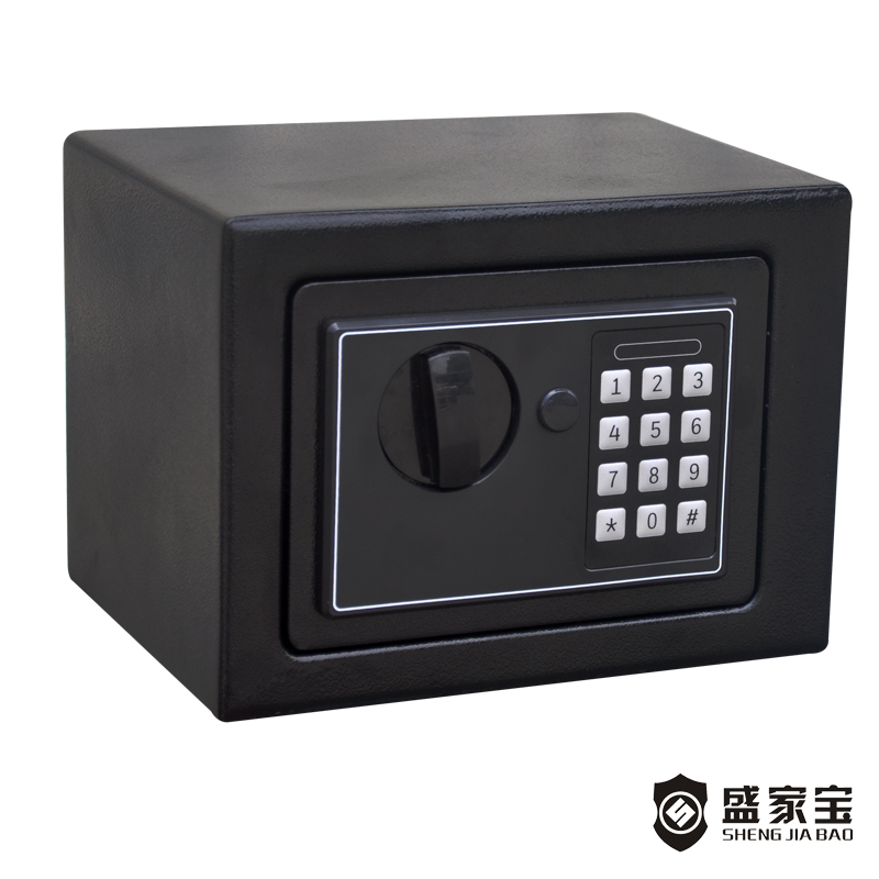 SHENGJIABAO LED Background Mini Digital Safe Box SJB-S17EN-L Featured Image