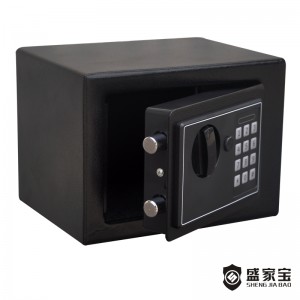 SHENGJIABAO LED Background Mini Digital Safe Box SJB-S17EN-L