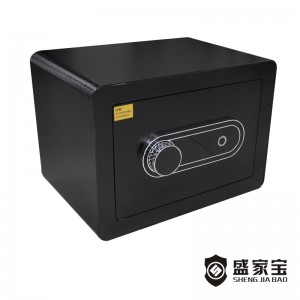 SHENGJIABAO New Model Retractable Knob Fingerprint Digital Code Safe Box SJB-S25FPT03