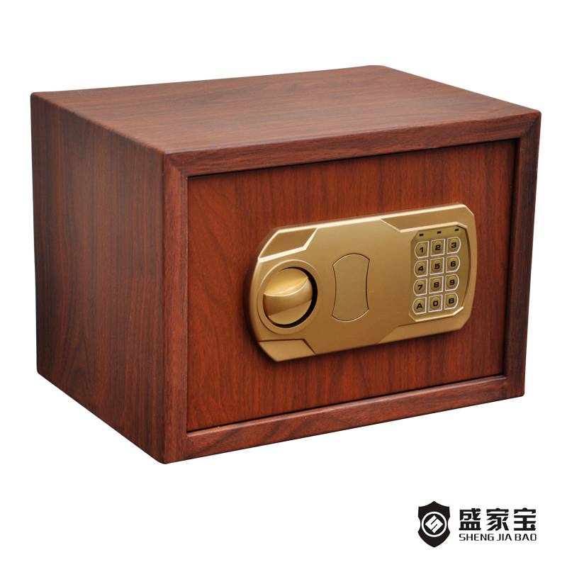 SHENGJIABAO WOOD EFFECT COATING DELUXE HOME AND OFFICE ELECTRONIC SAFE BOX WD Series Featured Image