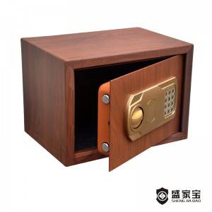 SHENGJIABAO WOOD EFFECT COATING DELUXE HOME AND OFFICE ELECTRONIC SAFE BOX WD Series