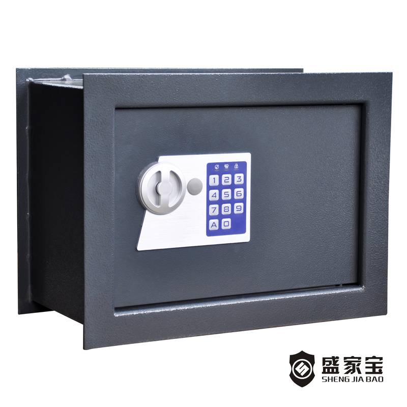 Chinese Professional Wall Mounted Key Safe Box - SHENGJIABAO New Arrival Home and Office Electronic Wall Safe Box W-EC Series – Wansheng