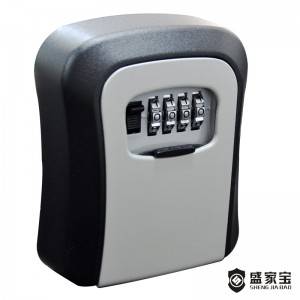 SHENGJIABAO Waterproof Wall Mounted 4-Digit Combination Key Lock Box SJB-Z115KBM