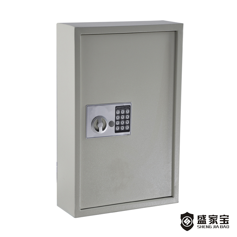 Wholesale China Key Box Supplier - SHENGJIABAO Electronic Home and Office Key Safe Key Cabinet 60 keys SJB-KC60EW – Wansheng