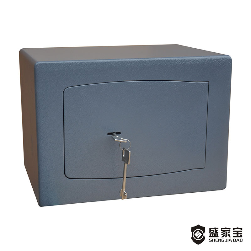 Professional China Laser Cutting Caja Fuerte - SHENGJIABAO Anti-Drill Key Lock Laser Cutting Home and Office Safe Box SJB-L25K – Wansheng