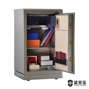 SHENGJIABAO Intelligent Touch Strong Safety Cabinet Cofres With Round Handle and Wheels SJB-SL73BDH