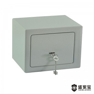 SHENGJIABAO Mechanical System Key Lock Home Stash Box Mini Money Deposit Box SJB-17K