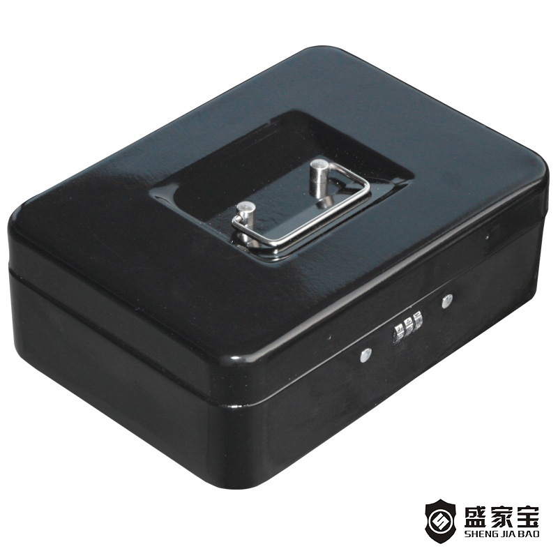 Fast delivery Cash Box Manufacturer - SHENGJIABAO Popular Small Money Locker Stash Box With Combination Lock 10″ SJB-250CBM – Wansheng