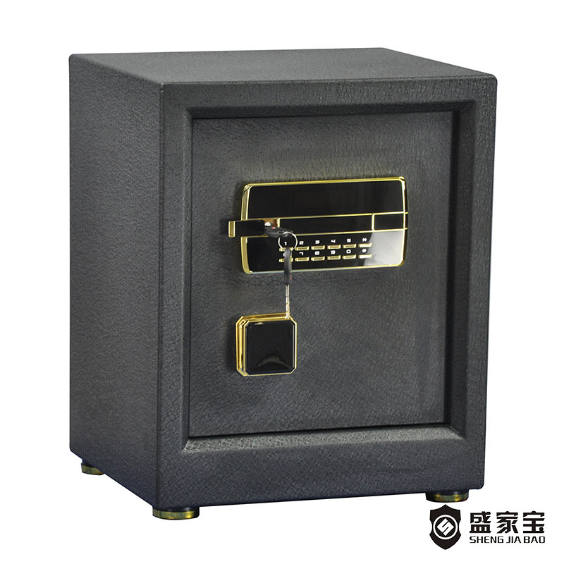 2019 China New Design Digital Office Safe - SHENGJIABAO China Electronic Security Safe Cabinet Fully Lined Carpet With Square Handle Office Use SJB-S50BCH – Wansheng