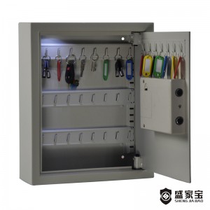 SHENGJIABAO Electronic Home and Office Key Safe Key Cabinet 34 keys SJB-KC34EW
