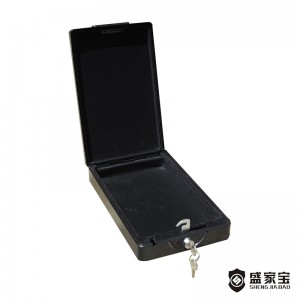 SHENGJIABAO Mini Personal Handgun Safe Security Safe Box For Car SJB-30CS